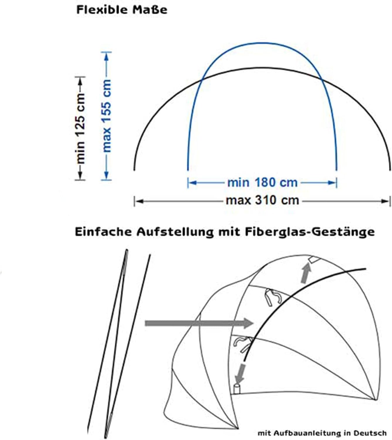 Sonnenschutz-Zelt