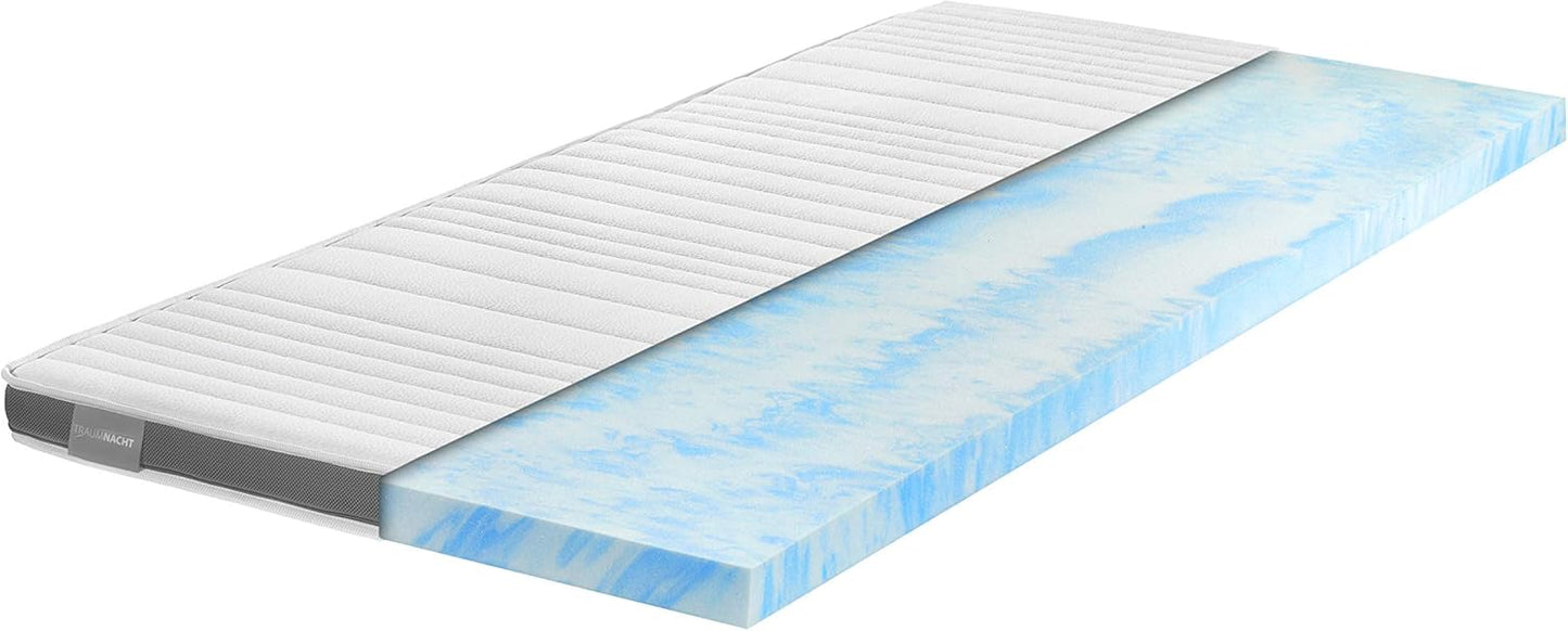 Gelschaum-Topper, 80 x 190 cm, Gelschaum