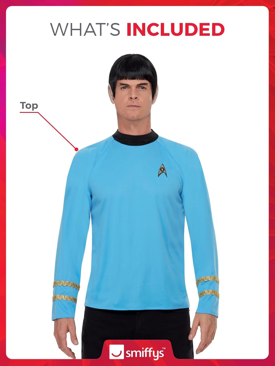 Star Trek Kostüm, X-Large (Chest 46-48)