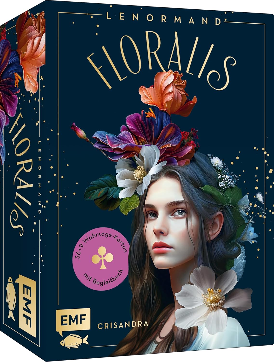 Lenomand-Kartenset Floralis, Taschenbuch