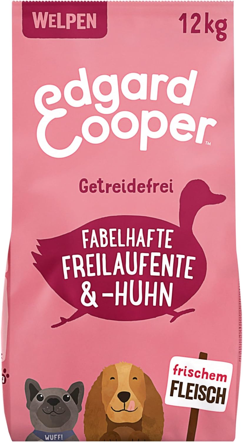 Hundefutter trocken, Welpe - Ente/Huhn 12 kg (1er Pack)