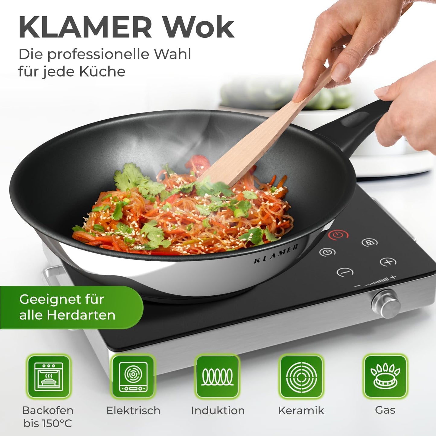 Edelstahl-Wok, Wok Wok