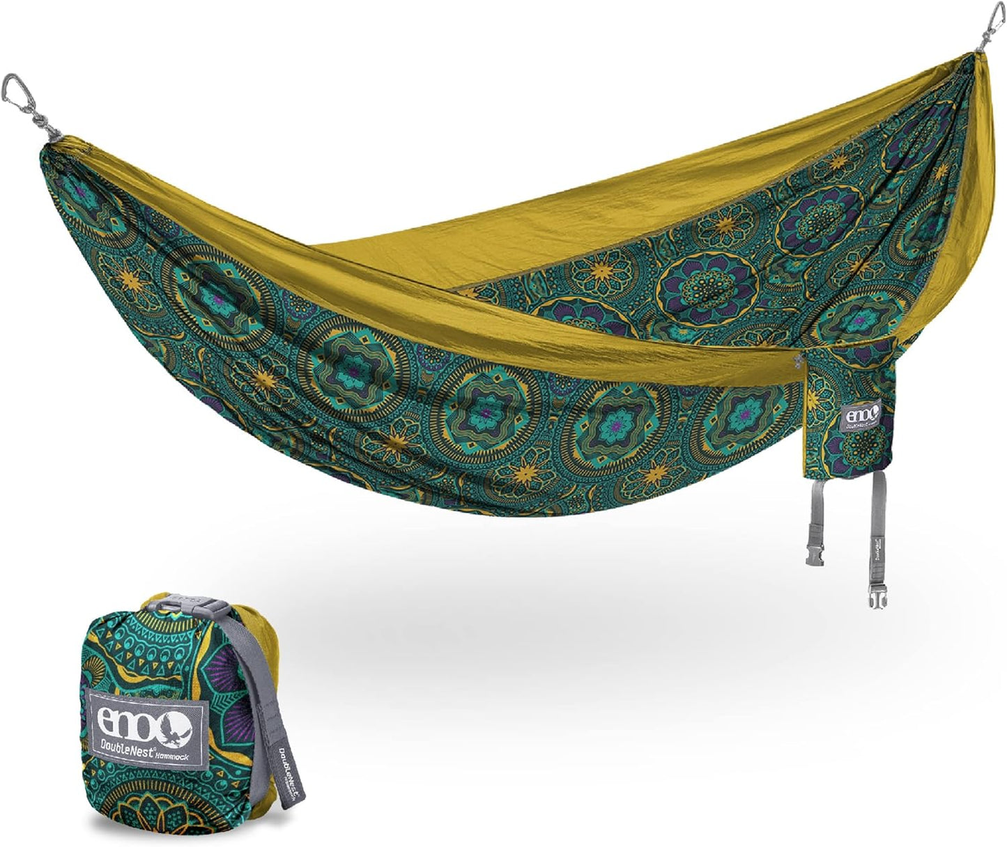 DoubleNest Camping-Hängematte für 1-2 Personen, Mantra | Gold