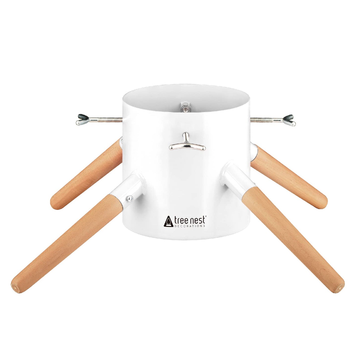 Weihnachtsbaumständer, Weiss, Up to 3,5m, Ф15cm