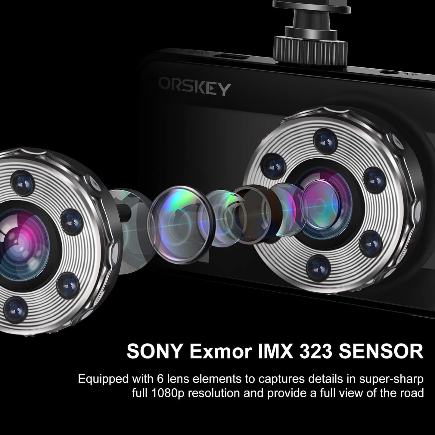 Dashcam CameraCore S680