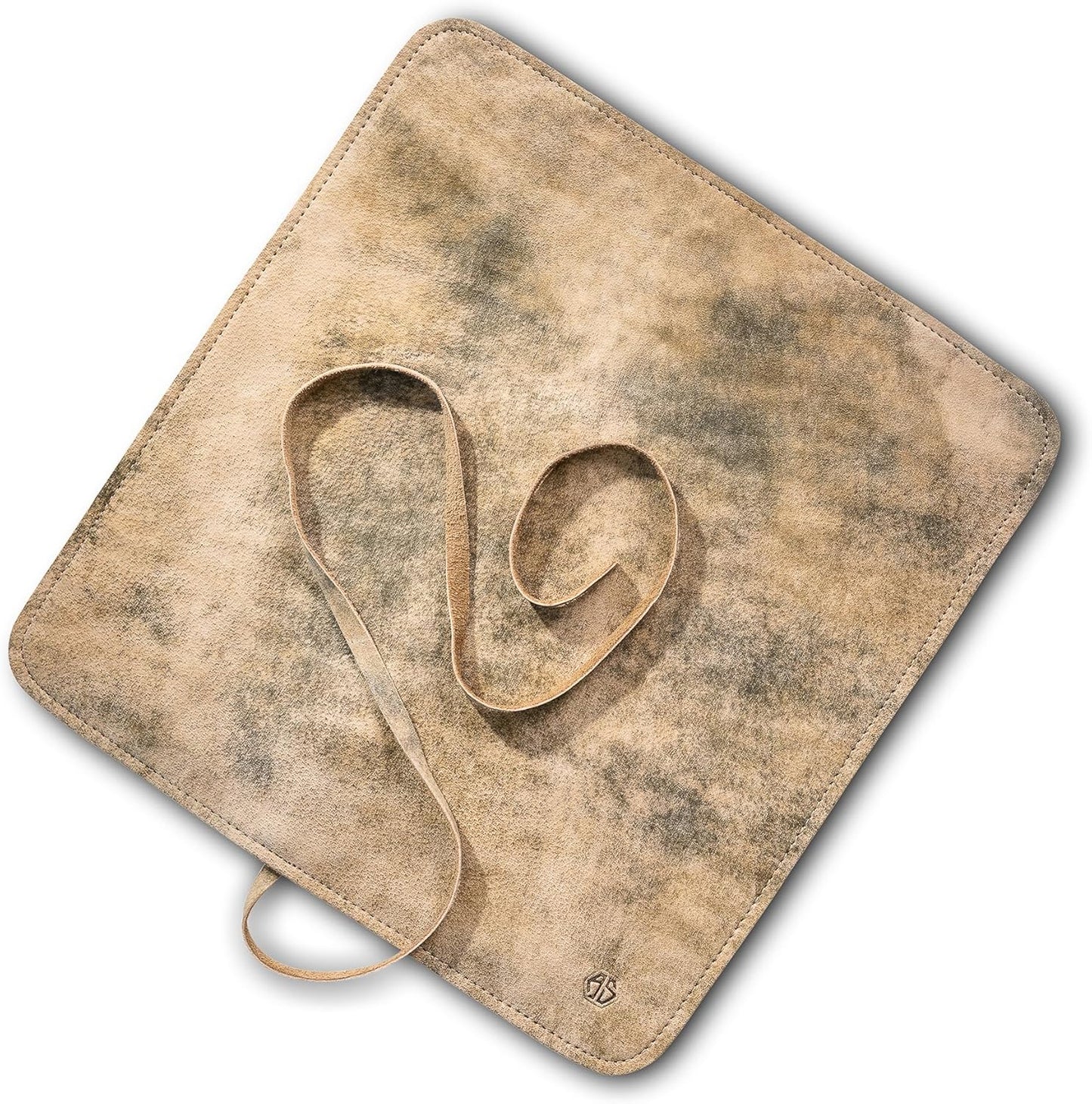 Messertasche, Beige-antik