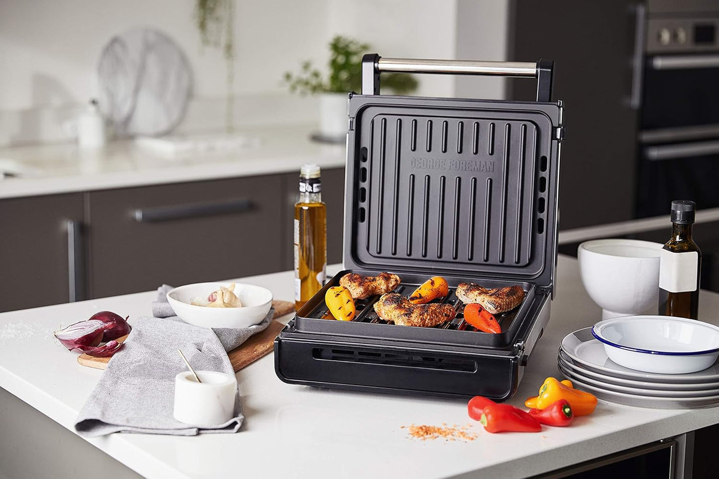 Smokeless Kontaktgrill & Panini-Grill, Kontaktgrill