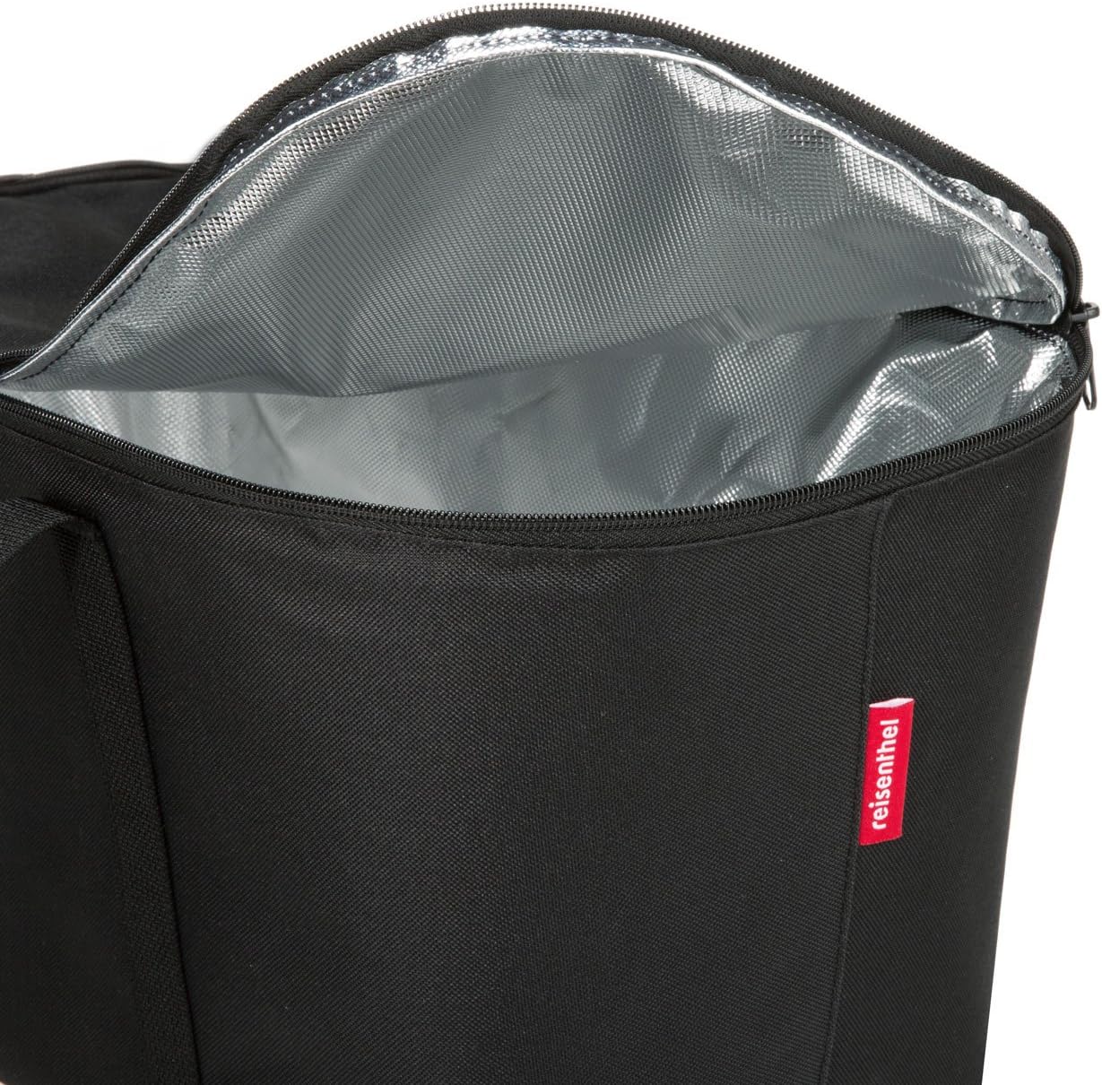 Carrybag + Coolerbag - Einkaufskorb-Set, Red + Black