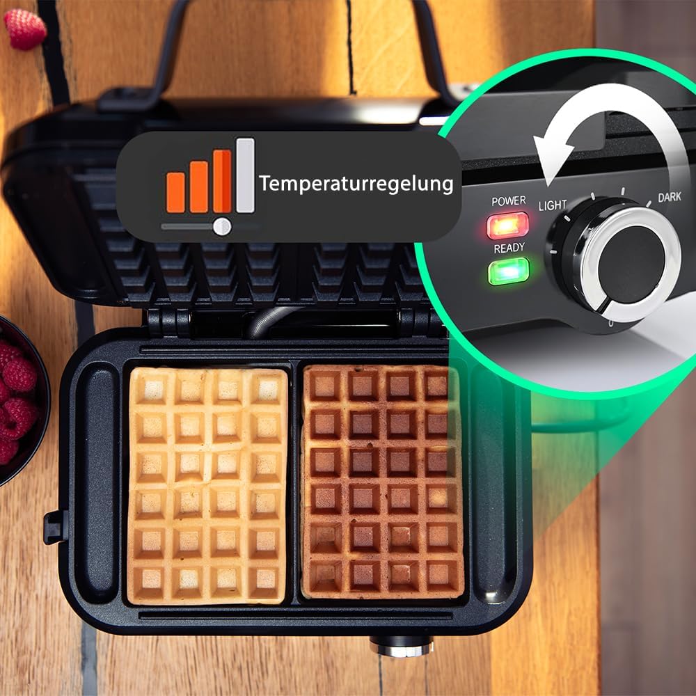 Waffeleisen für Belgische Waffeln