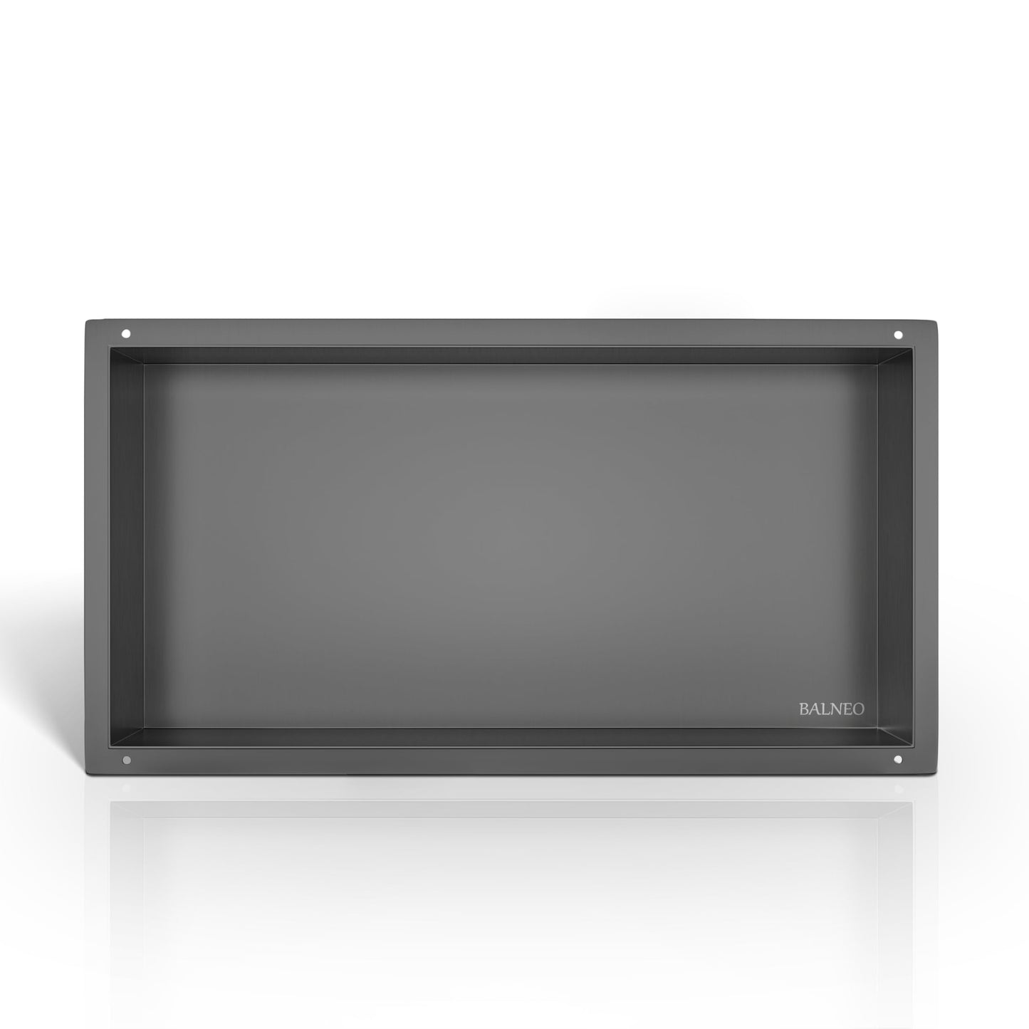 Rahmenlose Duschnische, 60x30x10 cm Grau