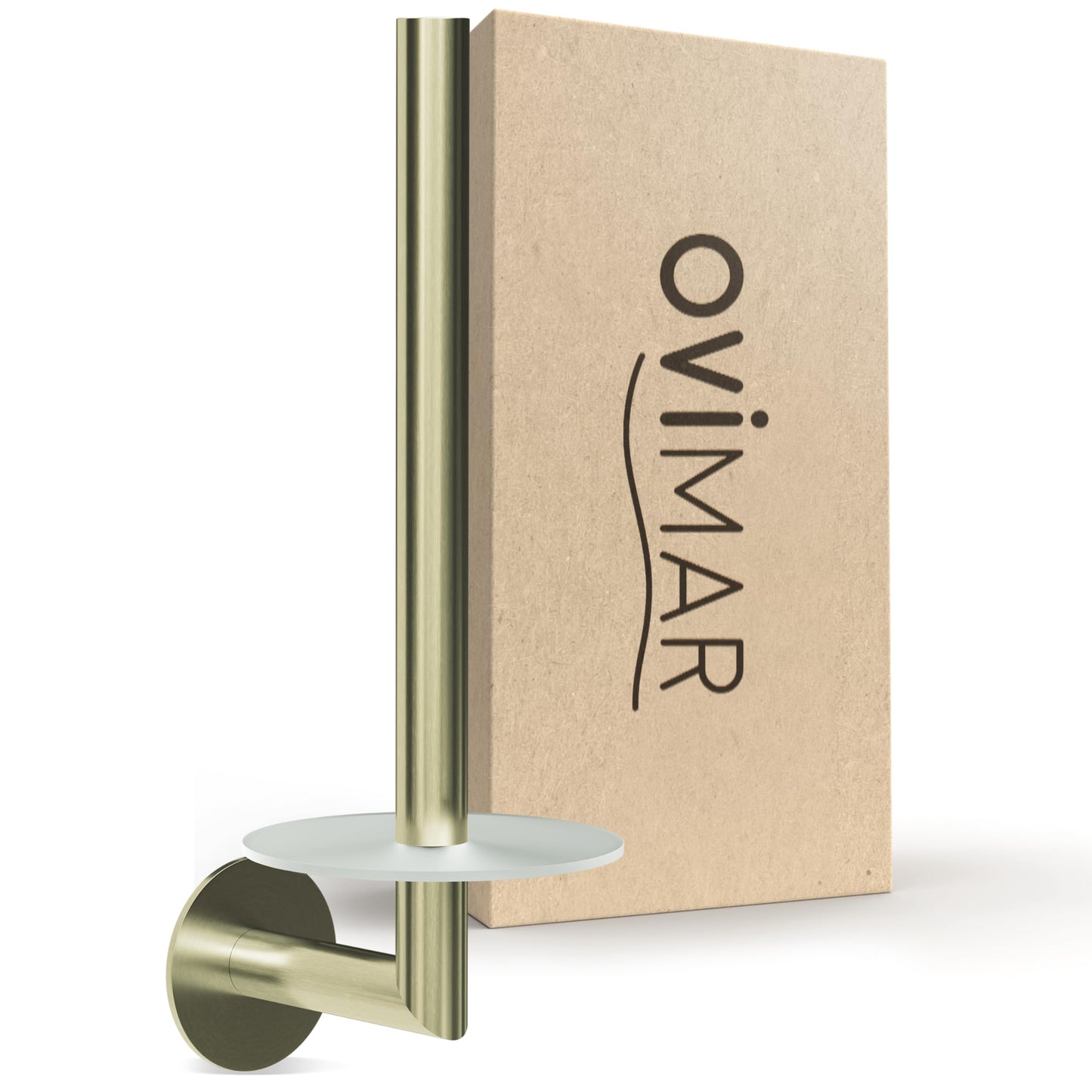 Toilettenpapierhalter, Gold Zum Kleben