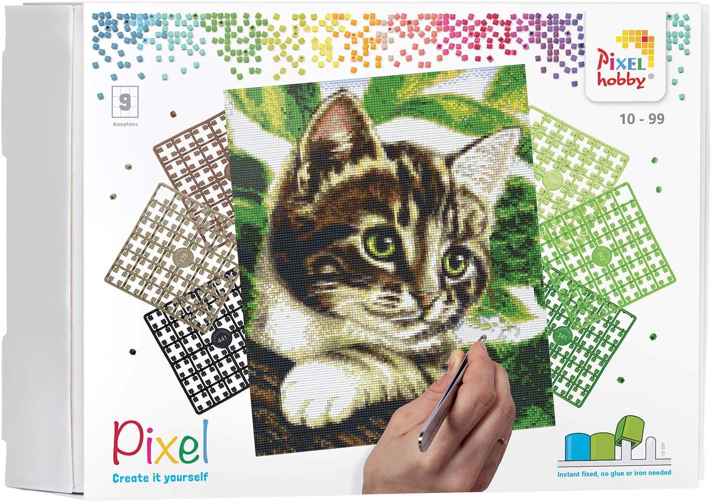 Pixel Classic 9 Basisplatten-Kit - Katze, Katze 2