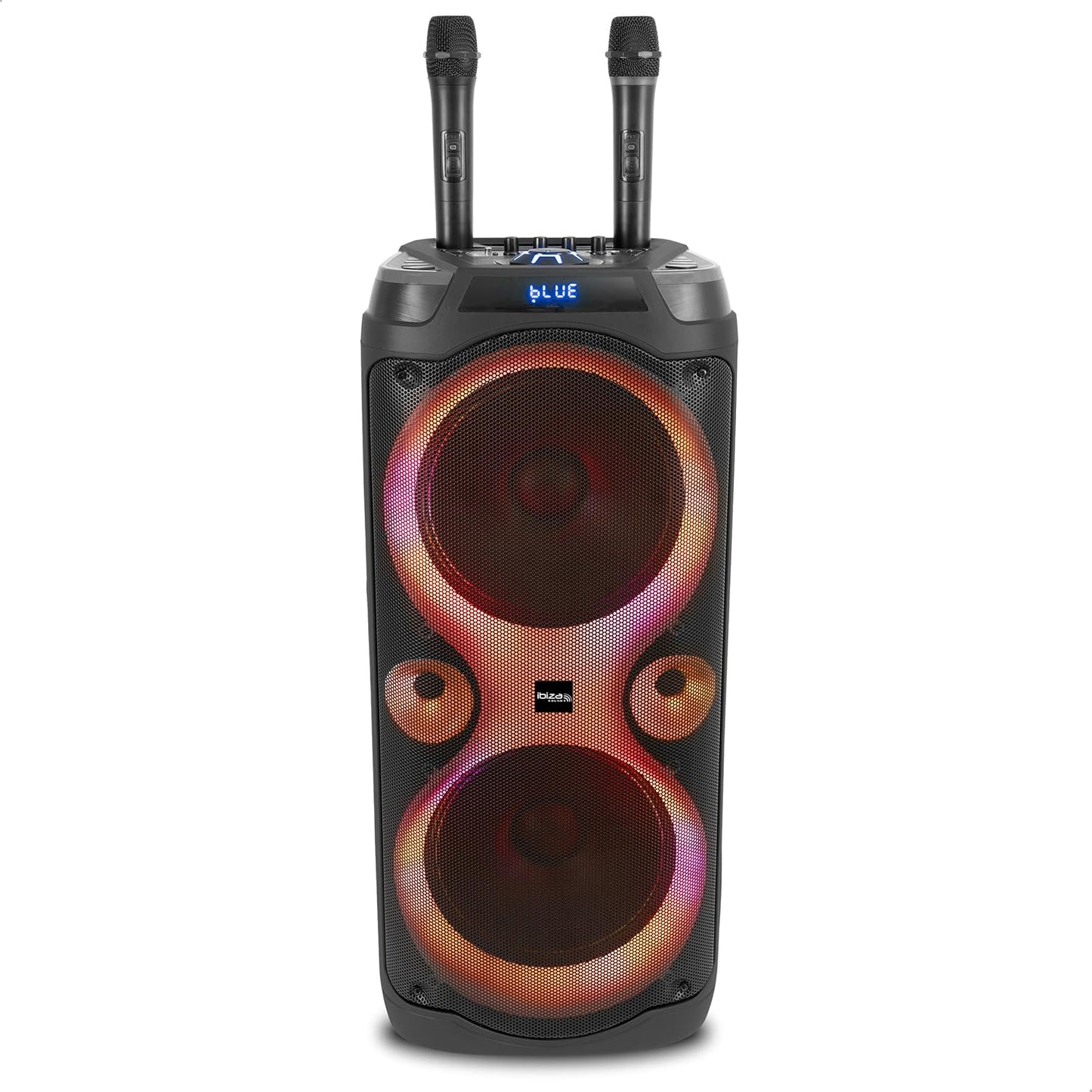 Bluetooth-Karaoke-Lautsprecher mit Mikrofonen, COLUMBA-KARAOKE