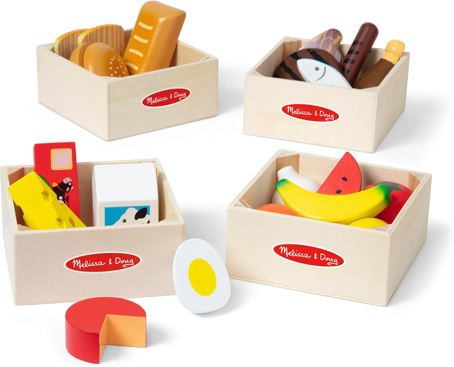 Lebensmittel-Set für Kinderküchen, Lebensmittelgruppen