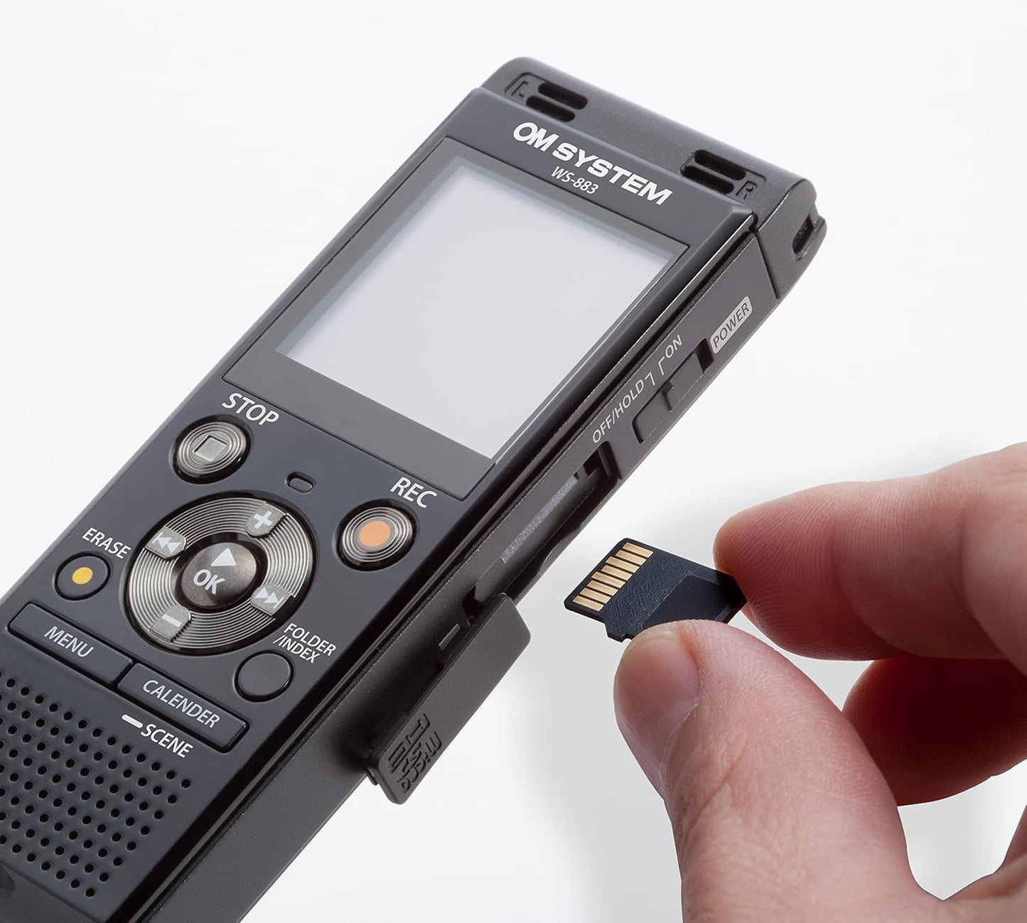 Digitaler Voice Rekorder WS-883 mit Stereomikrofonen, 8GB