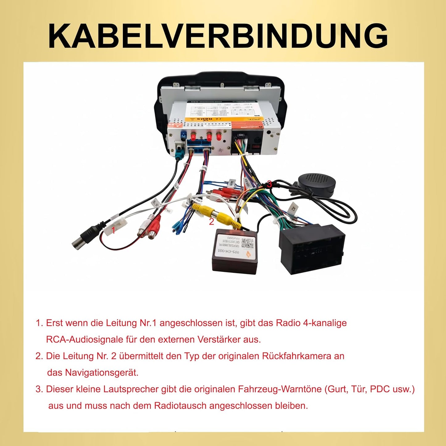 AJ9-L2 Android 14 Autoradio mit Navigation für Jeep Renegade (2015–2020)