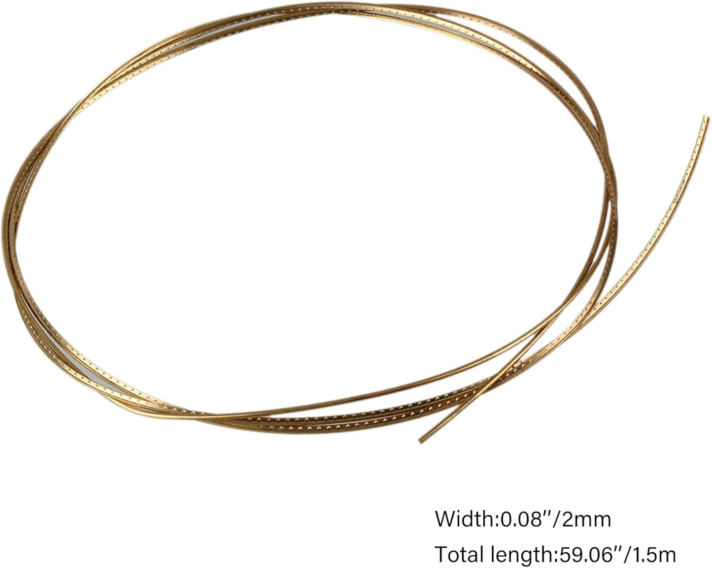 2 mm Messing-Gitarrenbunddraht für Akustikgitarren