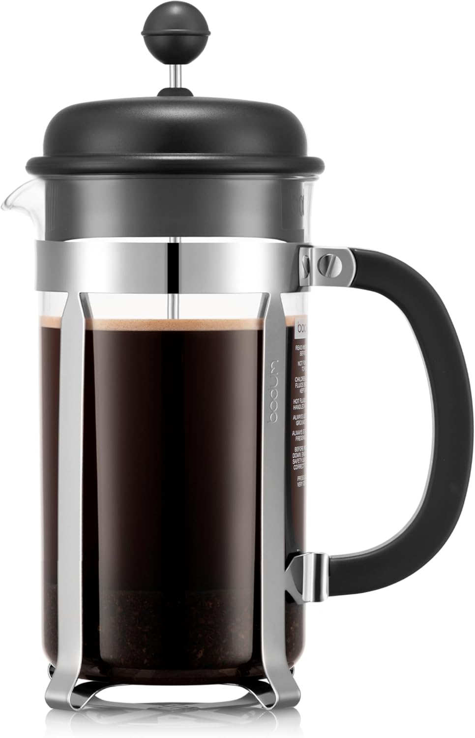 Caffettiera, 1.0 L Schwarz