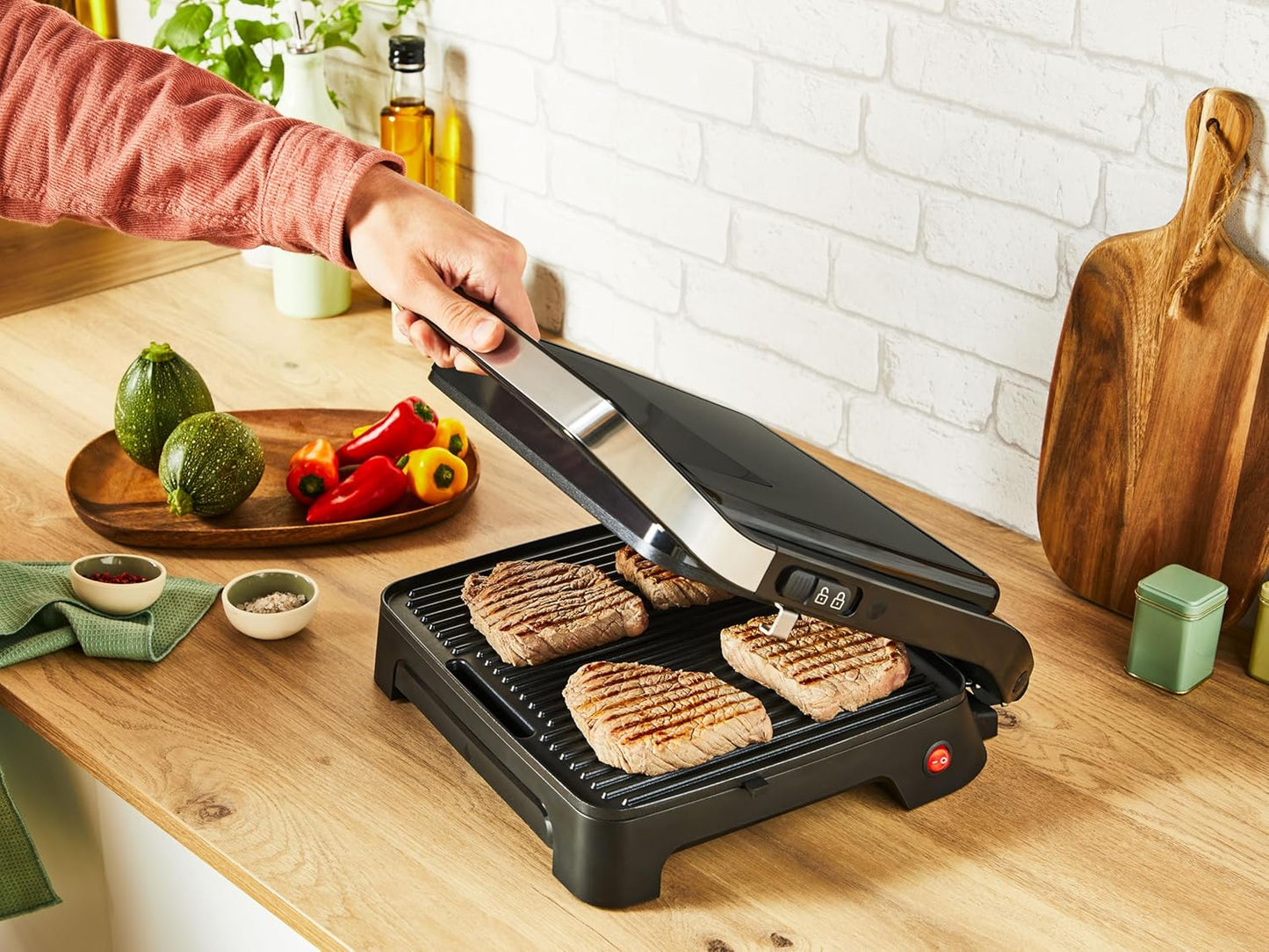 Inicio Classic 2-in-1 Kontaktgrill, Inicio Classic 2-in-1 – 2000 W