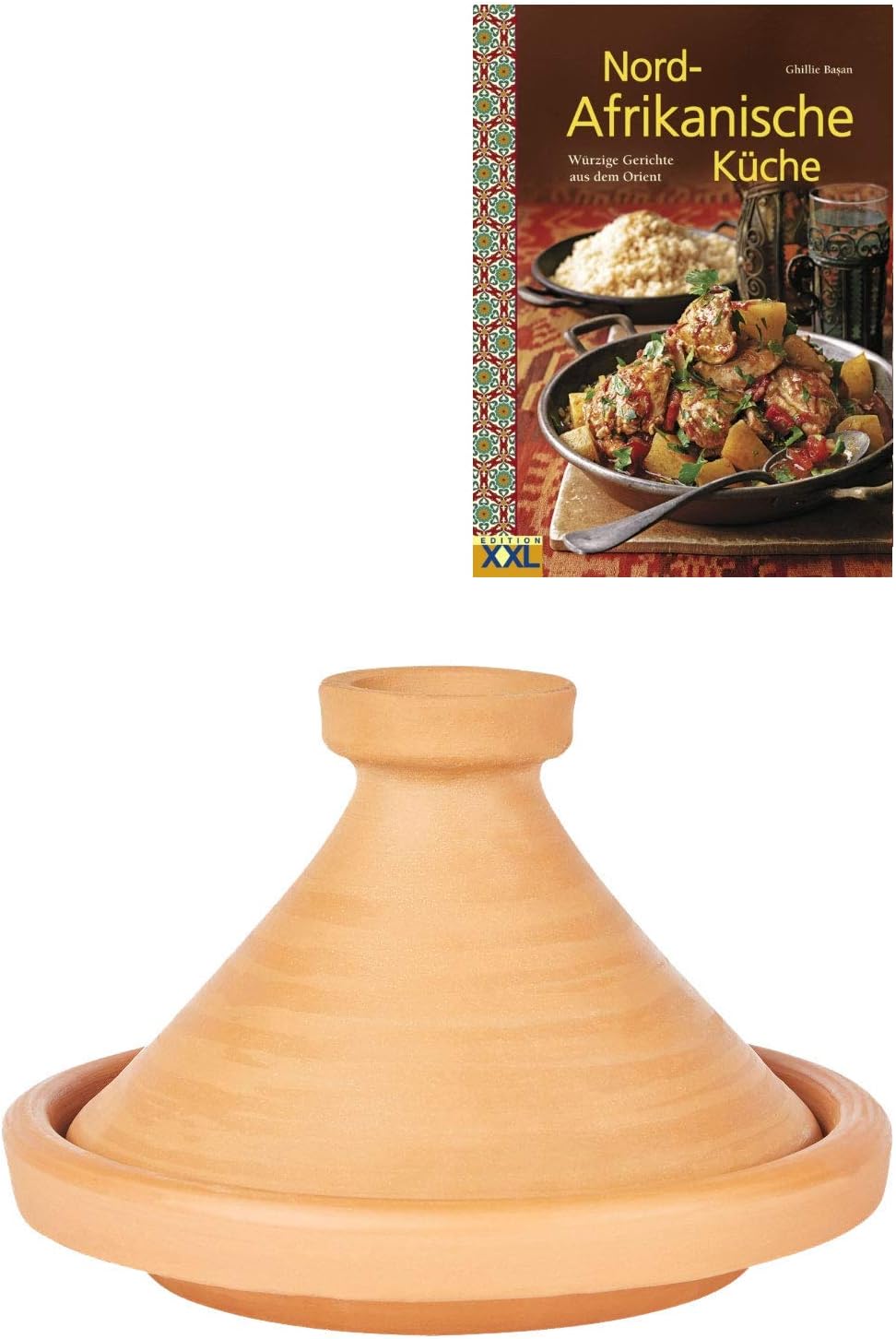 Tajine Schmortopf Set mit Kochbuch
