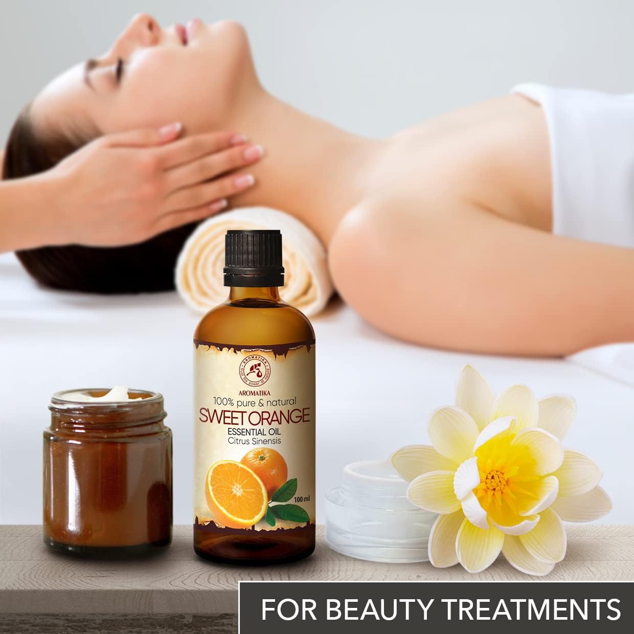 Aromatherapie - Süssorangenöl, Orange 100 ml (1er Pack)