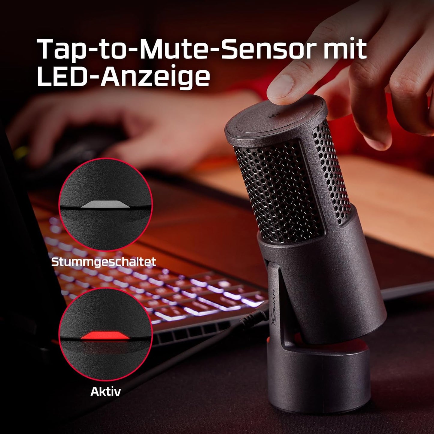 SoloCast 2 USB-Mikrofon mit Tap-to-Mute-Funktion, SoloCast 2