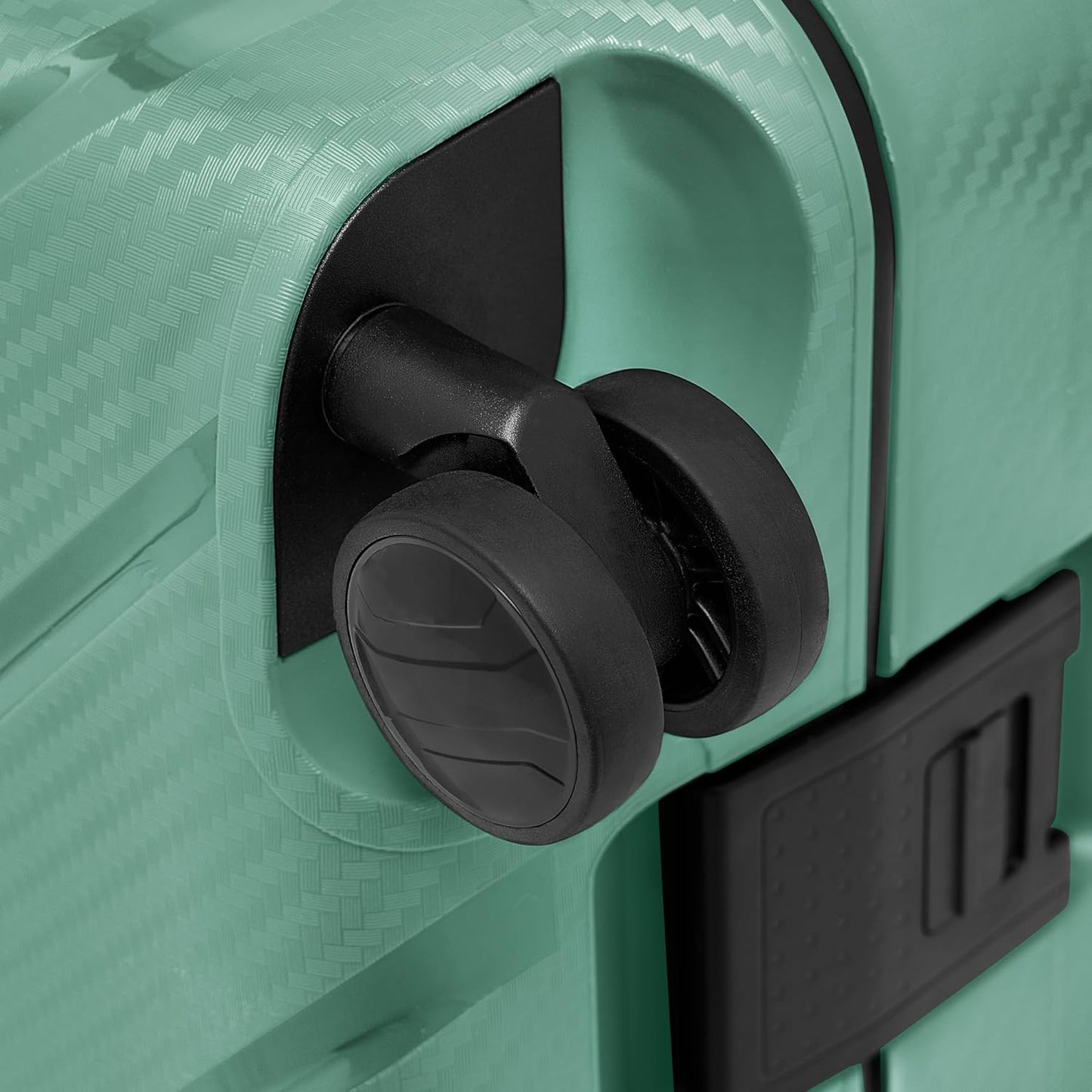 Essentials 15 4-Rollen Kofferset 3-tlg. mit Dreipunkt-Verschluss, Sea Green Kofferset (3-teilig)