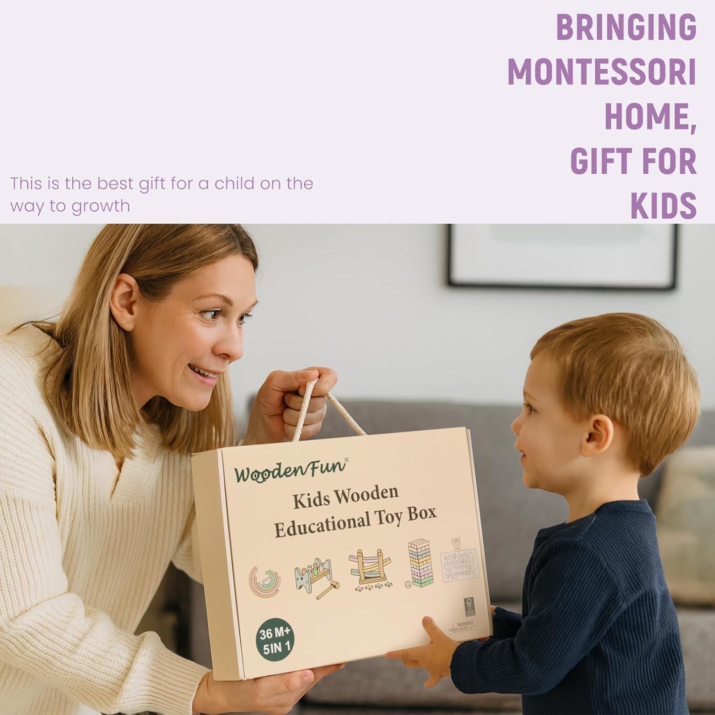 Montessori Holzspielzeug-Set, Set2