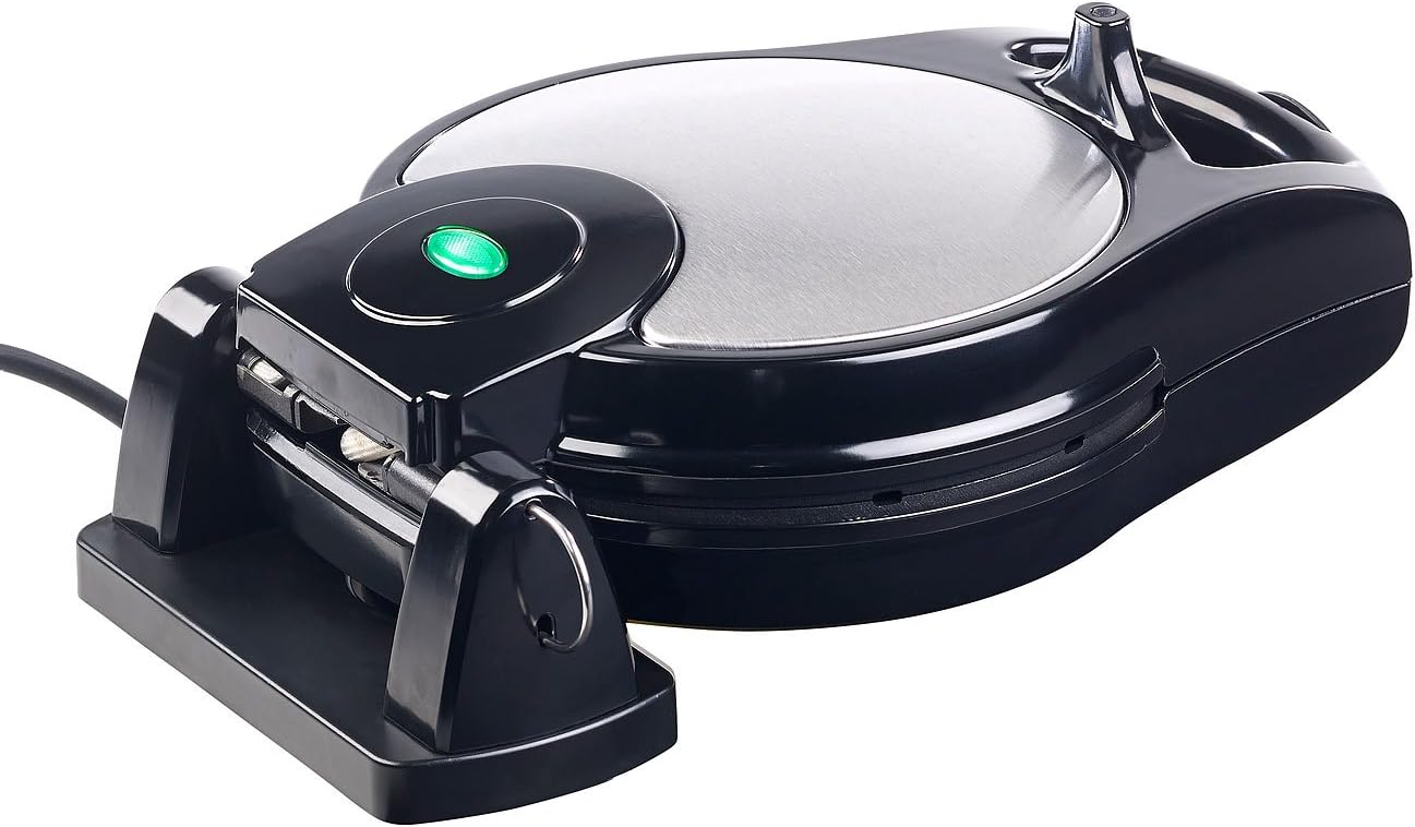 Wendbares Waffeleisen mit Temperaturregelung