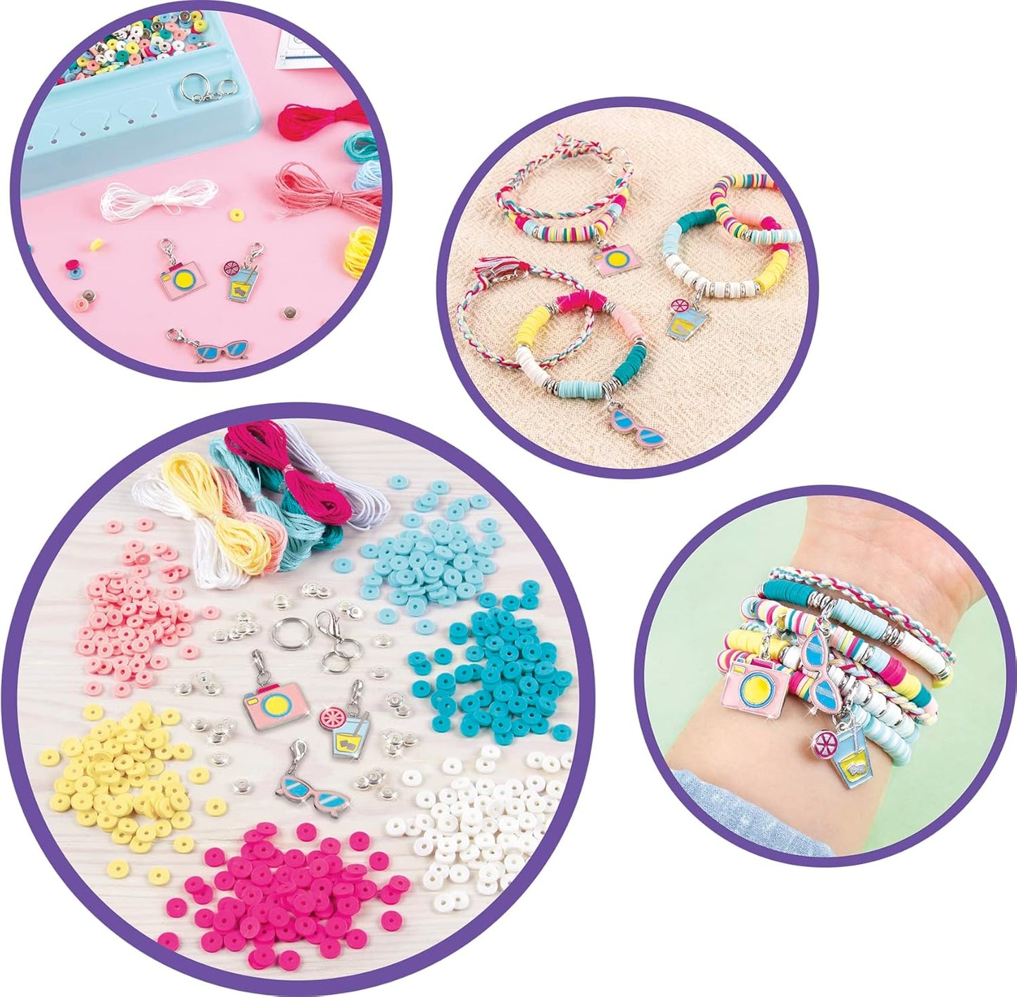 Heishi Sommertage Schmuckset für Kinder ab 8 Jahren