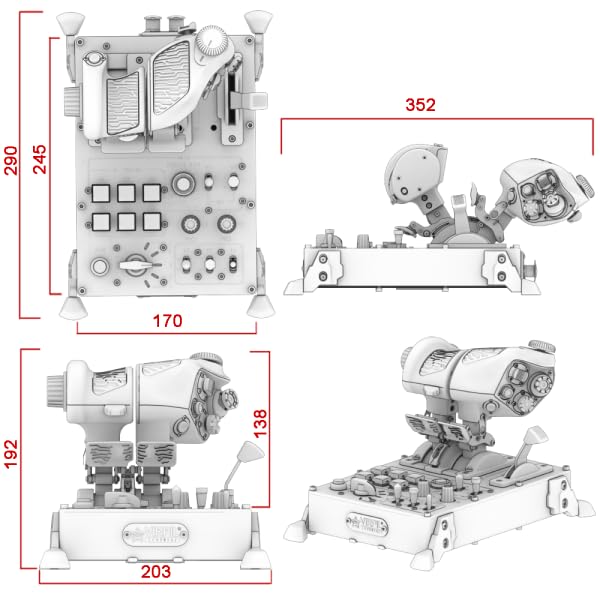 VMAX Prime Throttle für Flugsimulatoren