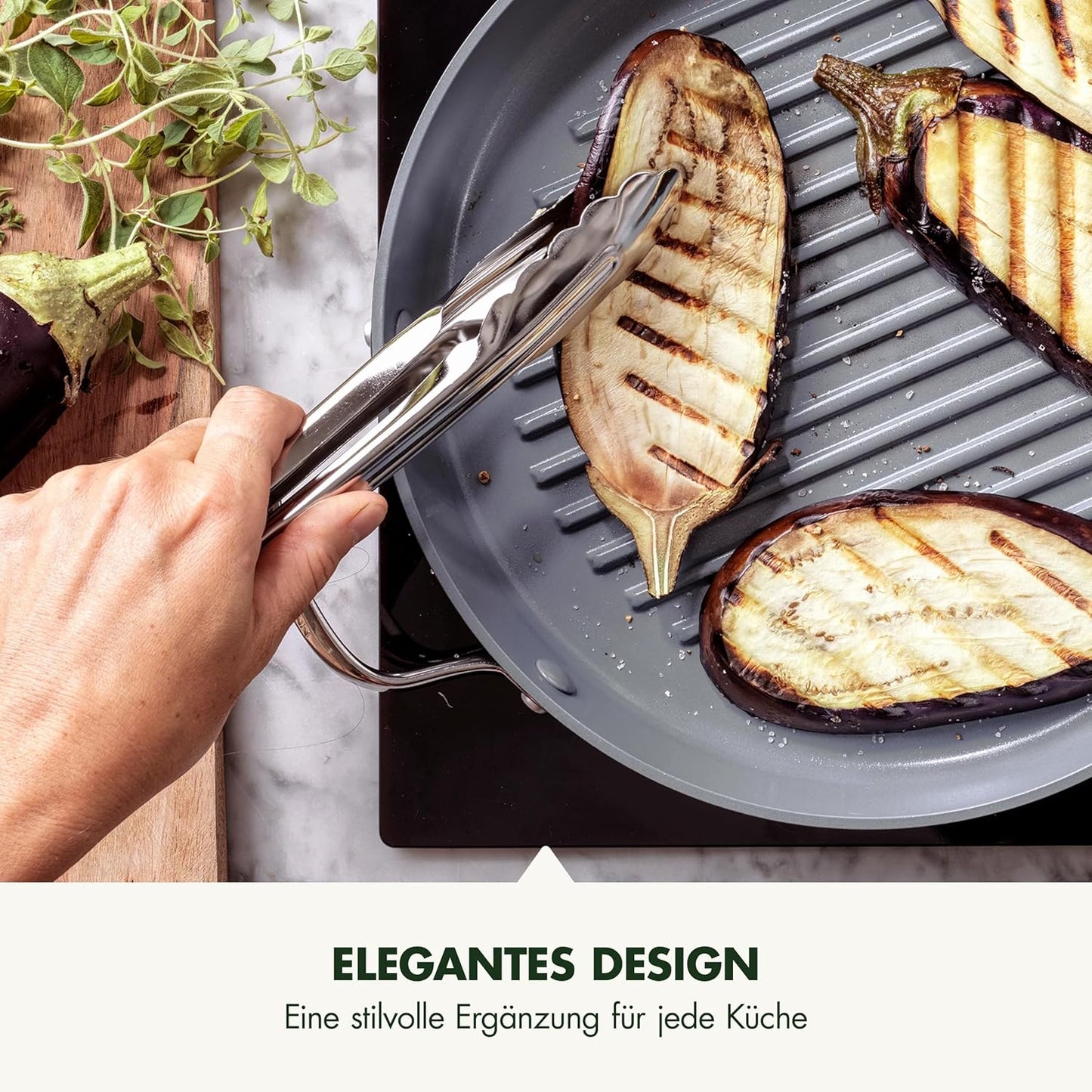 Grillpfanne, 28 cm, Quad. Grillfpfanne 28 cm