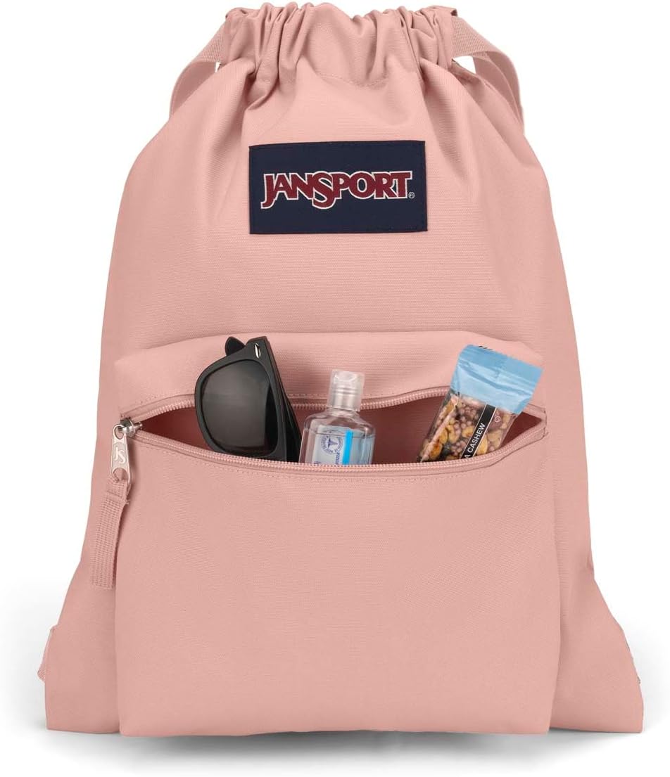 DRAWSACK Kleiner Rucksack, Misty Rose