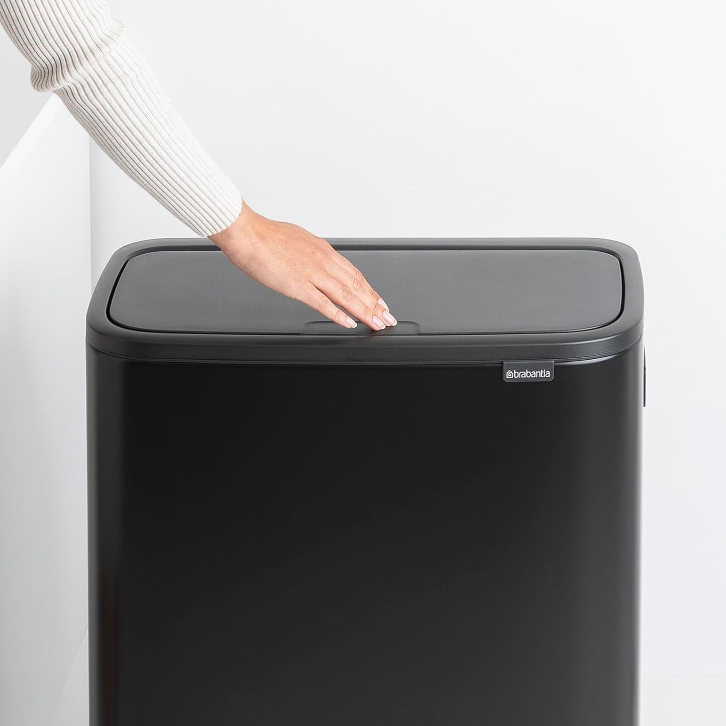 Bo Touch Bin Kücheneimer, 1 Inneneimer (60L) Matt Black