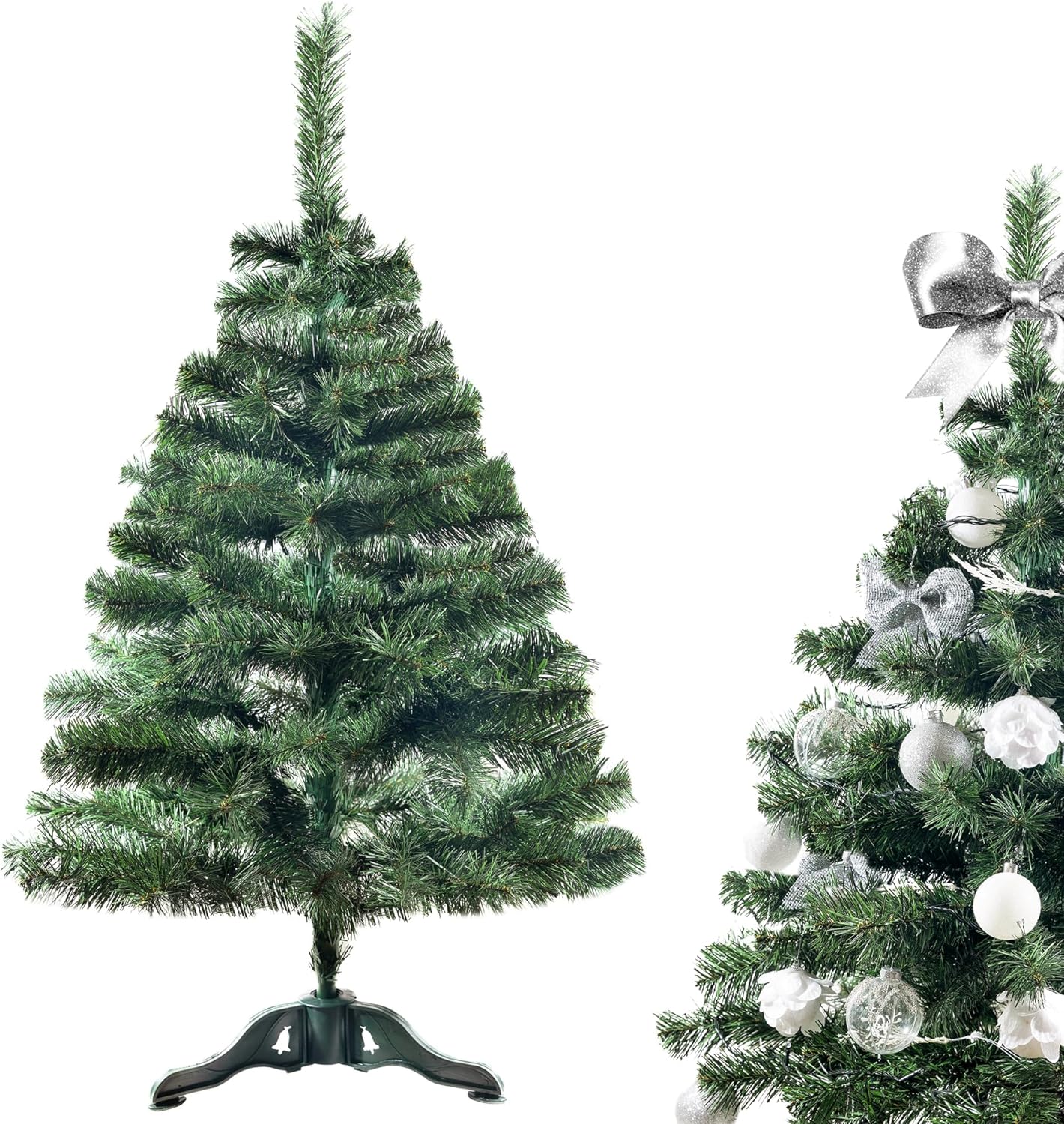 Naturgetreuer Weihnachtsbaum, 120cm Natural