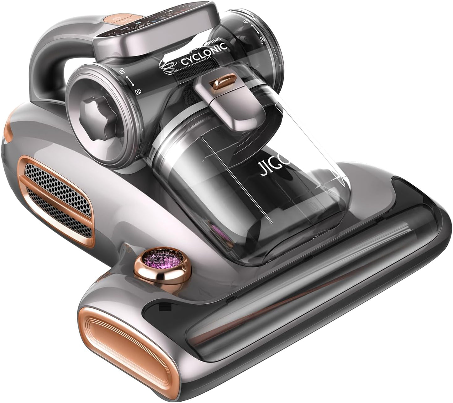 T600 Milbensauger mit UV-Licht & Heissluft, Grau