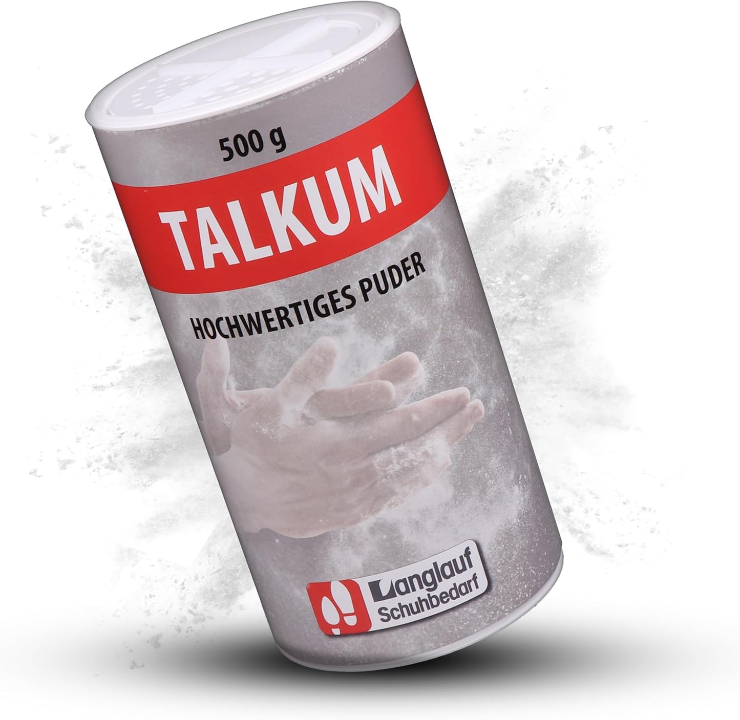 Talkum Puder Streudosen, 4x 500g, 4