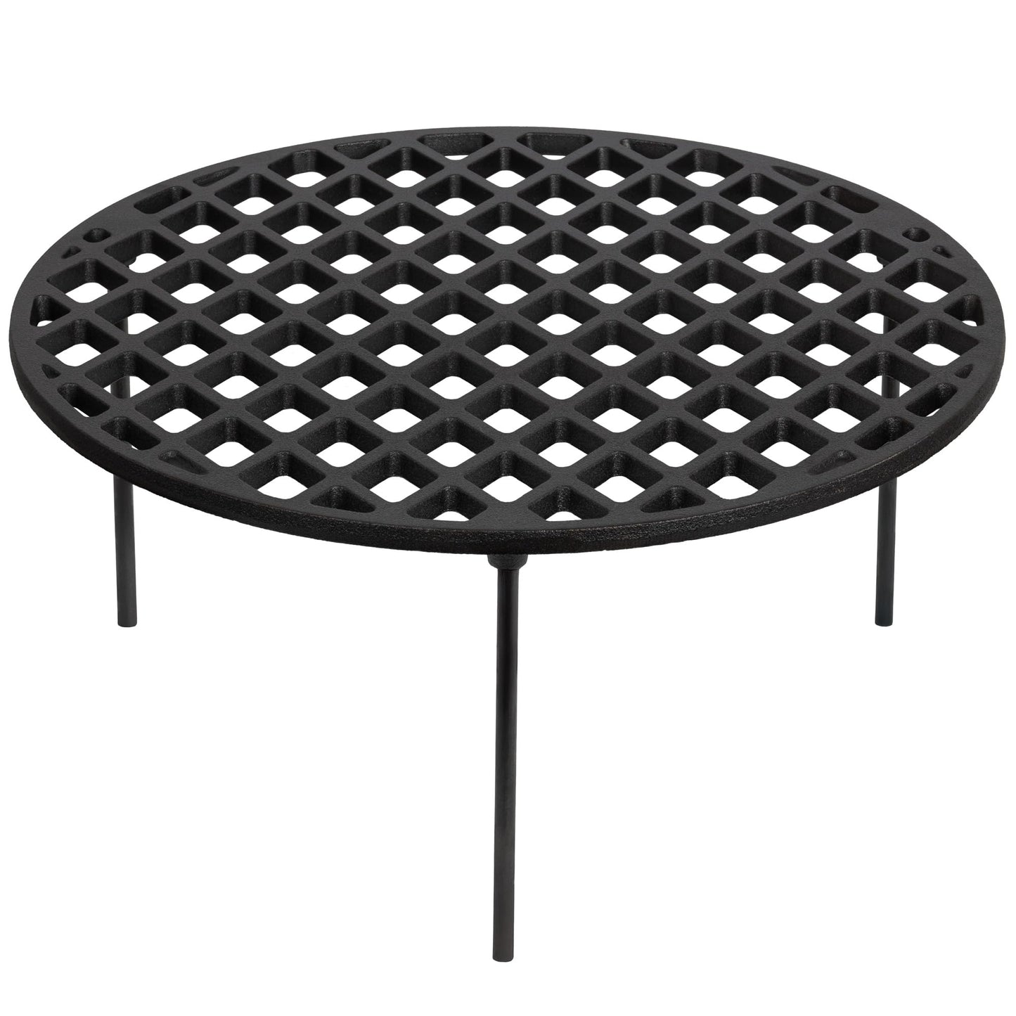 Gusseisen Grillrost mit 3 Beinen, Ø 45 cm