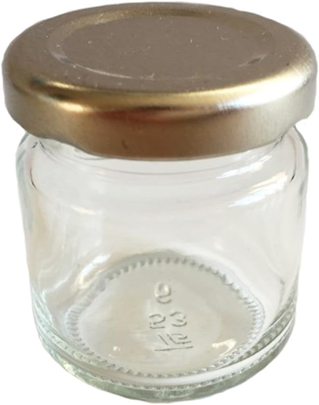 Mini Marmeladengläser-Set mit Etiketten (50 Stück)