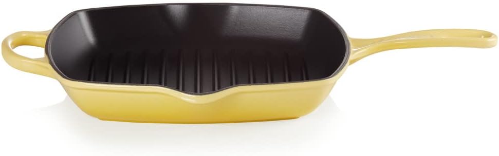 Quadratische Gusseisen-Grillpfanne, Citrus