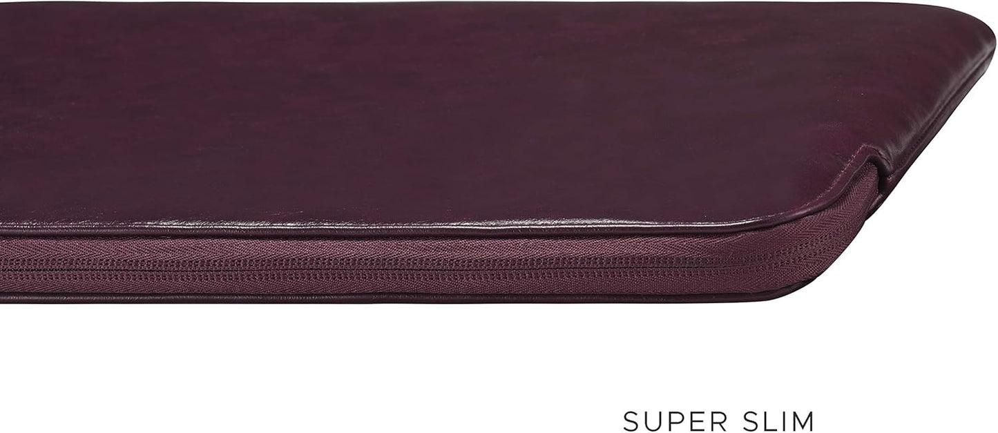 Laptophülle für MacBook Pro/Air, For 13.3"-14" Mac Pro / Mac Air / Beerenbraun
