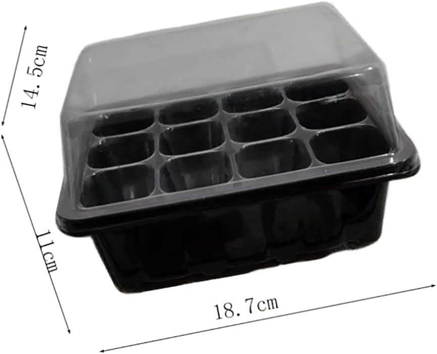5er-Set Mini-Gewächshaus-Anzuchtkästen