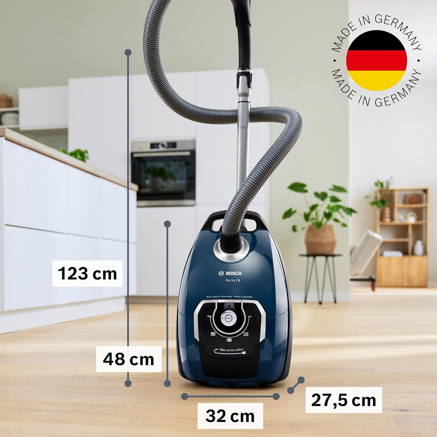 Bosch BGL8XPER Bodenstaubsauger mit Staubbeutel