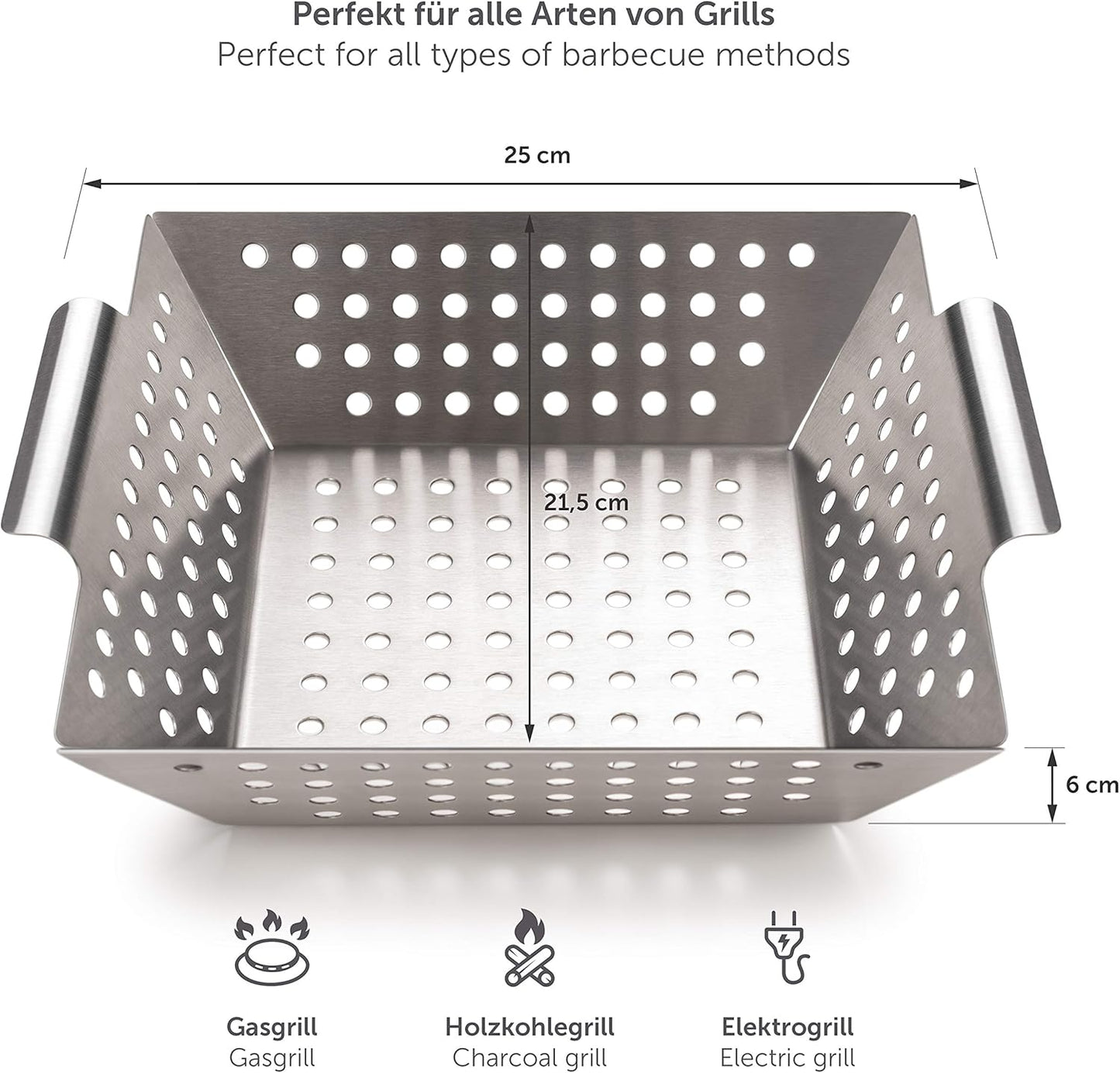 Grillschale, Medium
