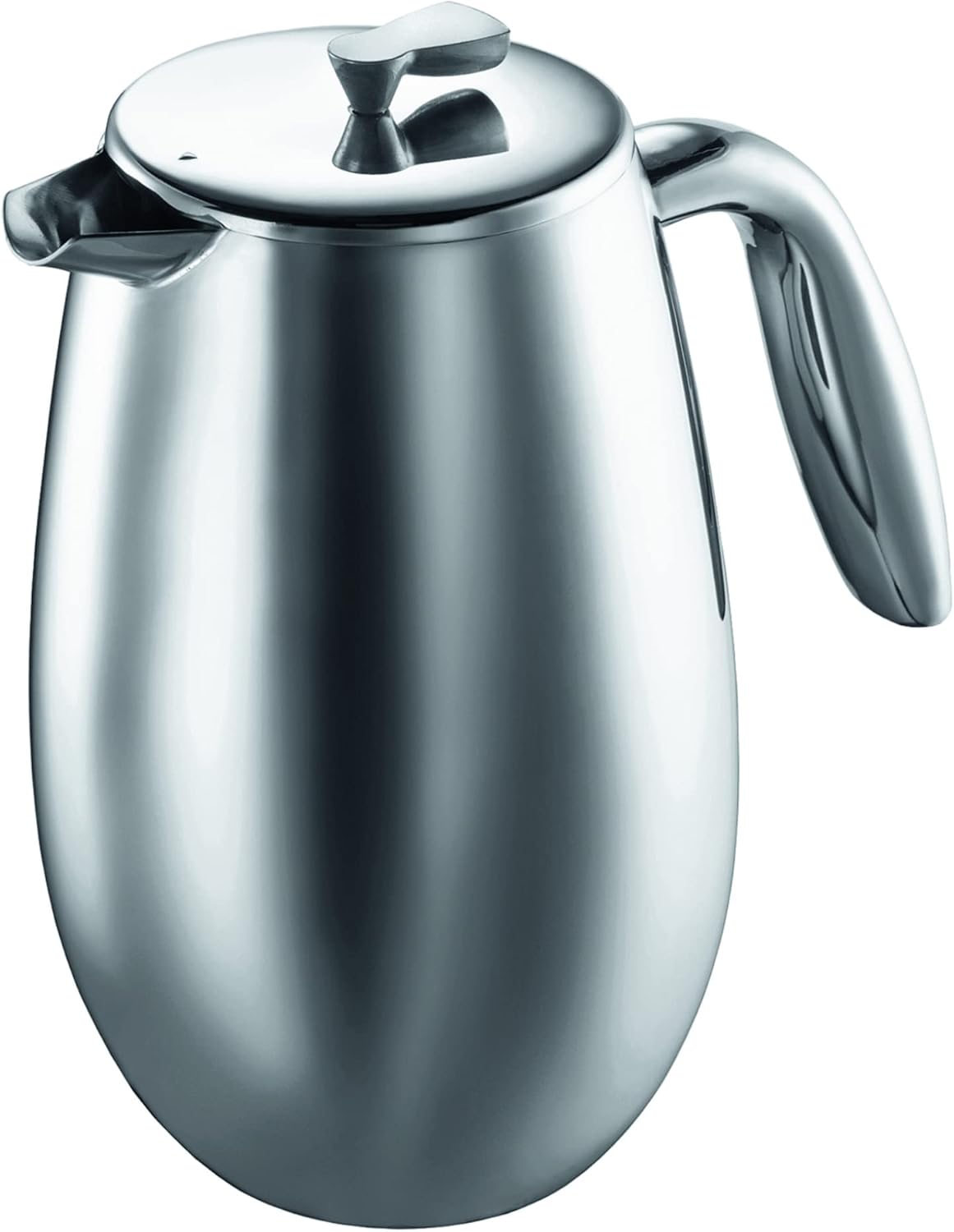 Doppelwandige French Press, Shiny 1.0 L (34 oz) Single