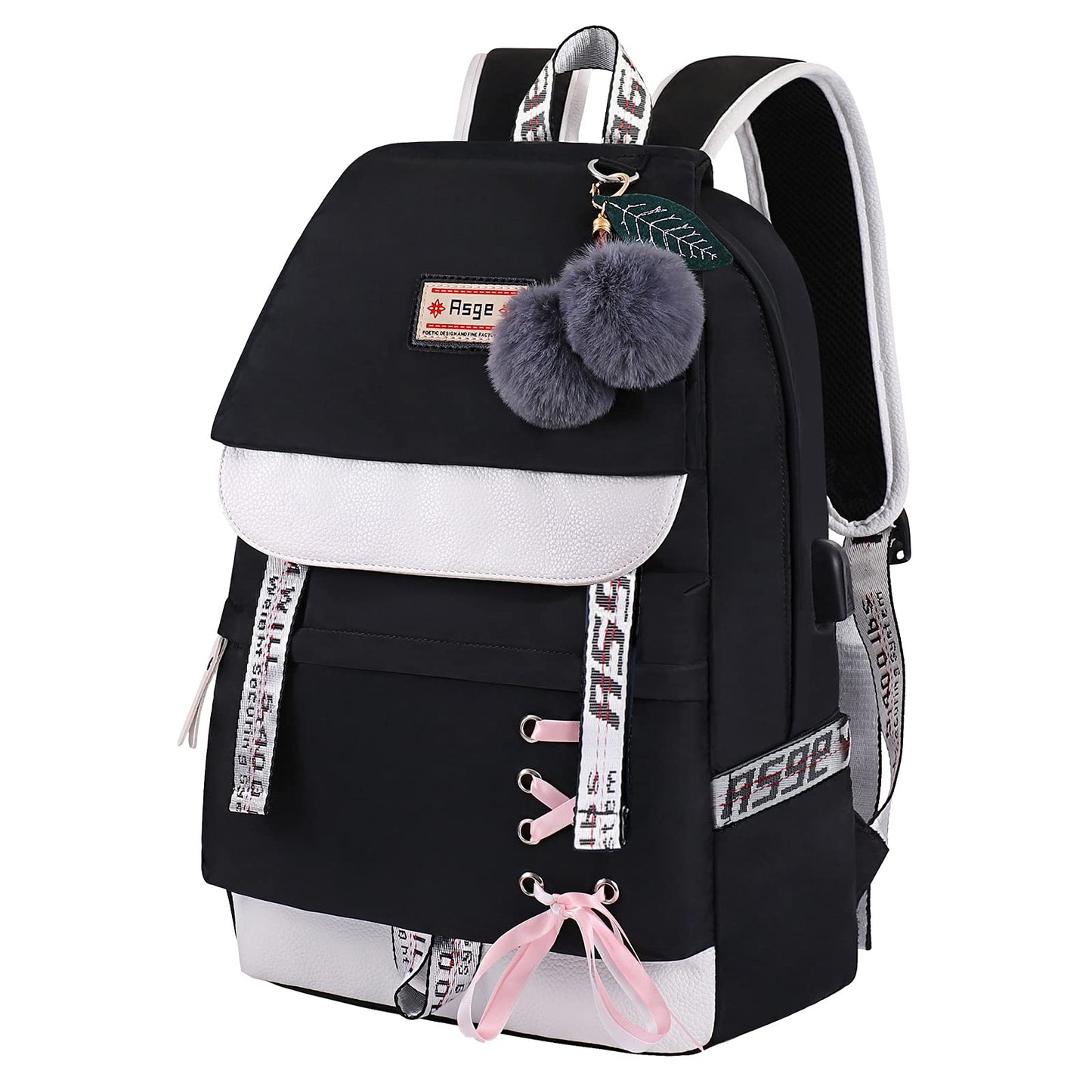 Schulrucksack, Schwarz