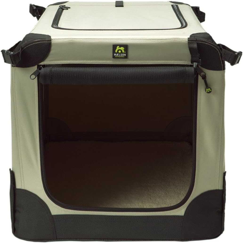 Faltbare Hundebox Soft Kennel (82 x 59 x 59 cm), hautfarben M 82 - (82 x 59 x 59 cm)