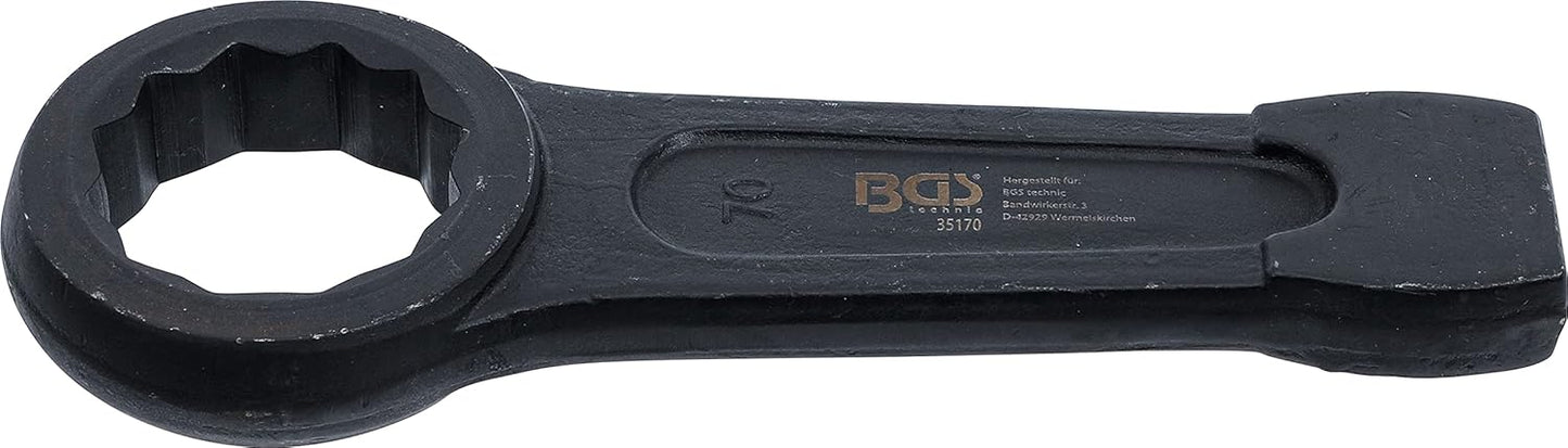 35170 Schlag-Ringschlüssel, Schlüsselweite: 70 mm