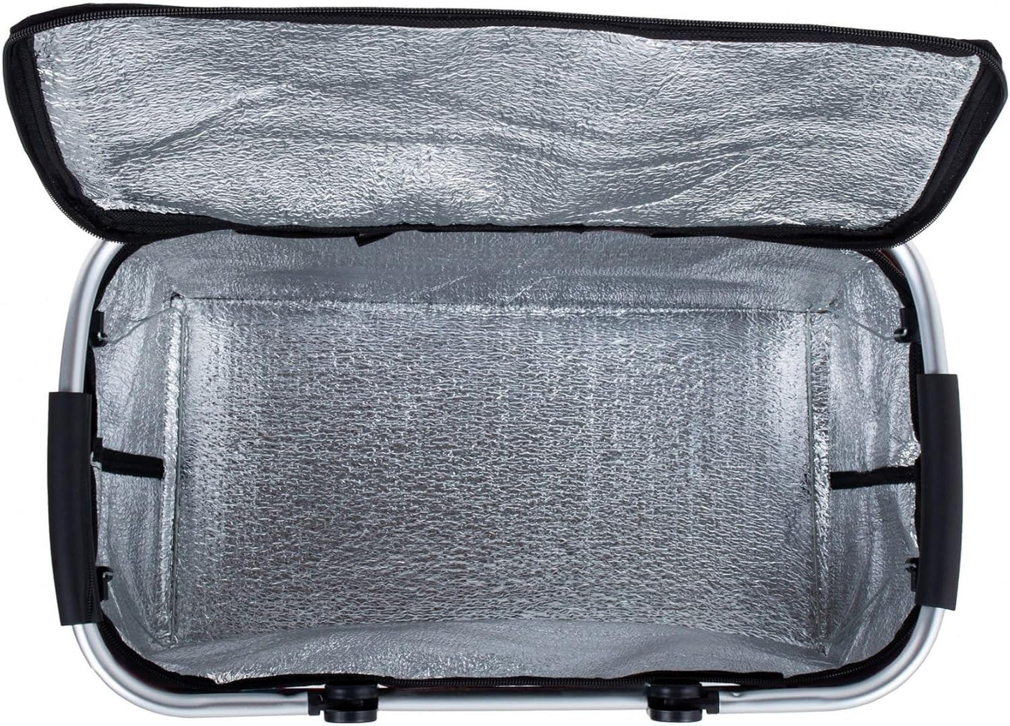 Isolierte Kühltasche, Schwarz