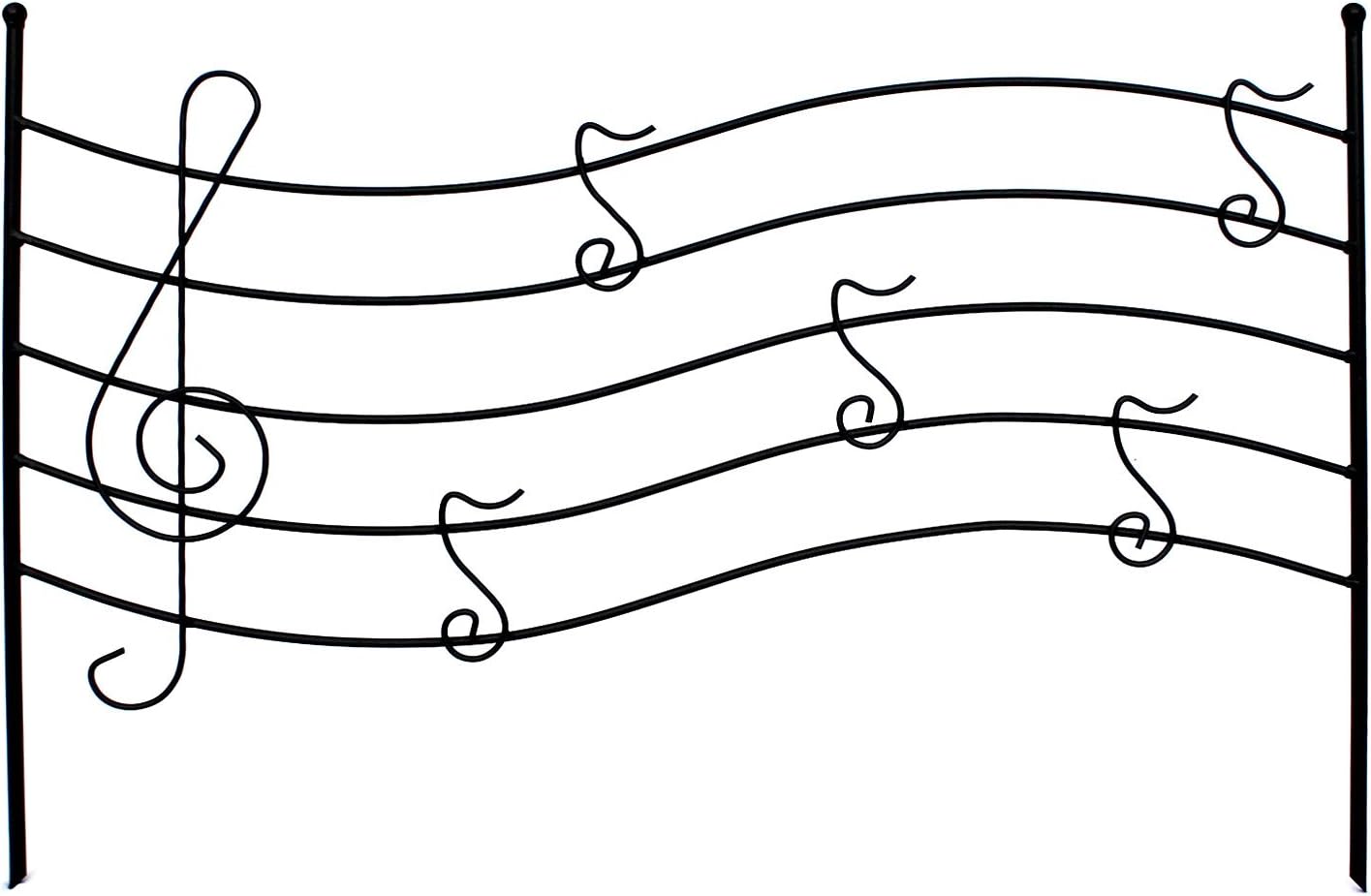 Steckzaun Melody Rankgitter aus Metall 56x80 cm
